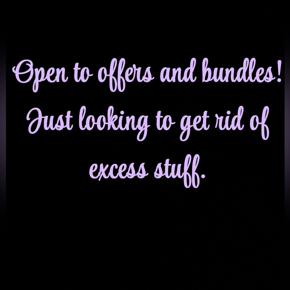 Make me offers and bundle!